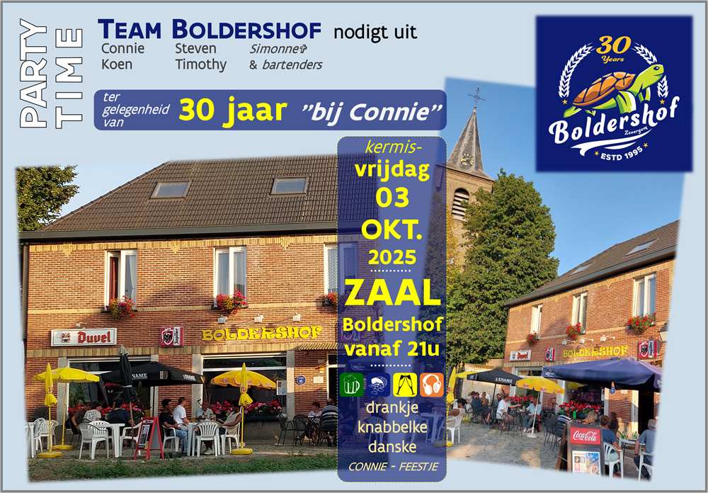 Feest 30Y Boldershof