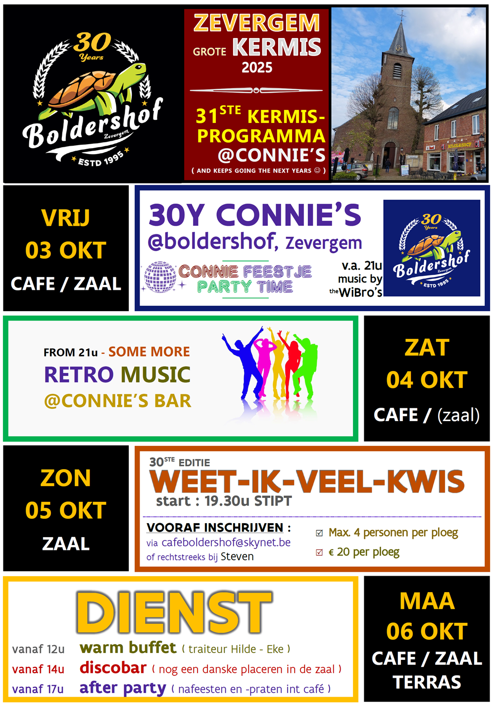 Affiche Grote Kermis 2025